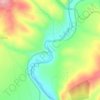 Shalalat kamrok topographic map, elevation, terrain
