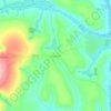 Mutobo topographic map, elevation, terrain