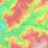 Stavelot topographic map, elevation, terrain