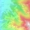 Nathan topographic map, elevation, terrain