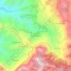 Casas del Lomo topographic map, elevation, terrain