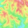 City Center topographic map, elevation, terrain