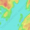 Gull Lake topographic map, elevation, terrain