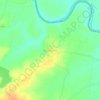 Chimkod topographic map, elevation, terrain