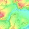 Касимово topographic map, elevation, terrain