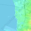 Banago topographic map, elevation, terrain