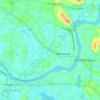 Chettimukku topographic map, elevation, terrain