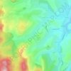 Valea Arini topographic map, elevation, terrain
