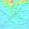 Pejagoan topographic map, elevation, terrain