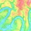 Run Ar Puns topographic map, elevation, terrain