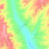 Ataköy topographic map, elevation, terrain