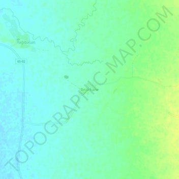 Bezirhane topographic map, elevation, terrain