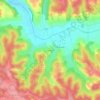 Lacapelle topographic map, elevation, terrain