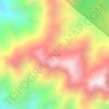 Rantobi topographic map, elevation, terrain