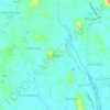 Gorokgoda topographic map, elevation, terrain