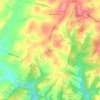 Shipley topographic map, elevation, terrain