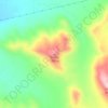 Tortilla topographic map, elevation, terrain
