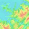Johnson topographic map, elevation, terrain