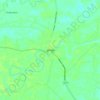 Phulpur topographic map, elevation, terrain