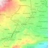 Kuningan topographic map, elevation, terrain