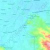 Weru topographic map, elevation, terrain