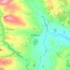 Kittisford topographic map, elevation, terrain