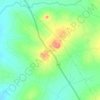 Ng'ombe topographic map, elevation, terrain