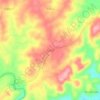 Batani topographic map, elevation, terrain