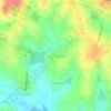 Hulimangala topographic map, elevation, terrain
