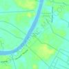 Mantangai Hilir topographic map, elevation, terrain