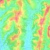 Gornji Slaveči topographic map, elevation, terrain