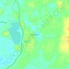 Tronoh Mines topographic map, elevation, terrain