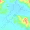 Küçükbükü topographic map, elevation, terrain