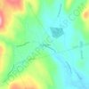 East Washington topographic map, elevation, terrain