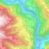 Fosse di Sopra topographic map, elevation, terrain
