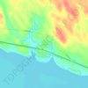 Lemoyne topographic map, elevation, terrain