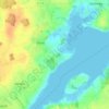 Ulsnisland topographic map, elevation, terrain