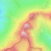 Aiguille Centrale d'Arves topographic map, elevation, terrain