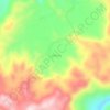 Lantung topographic map, elevation, terrain