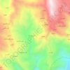 Al Juhrah topographic map, elevation, terrain