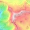 Kanin / Canin topographic map, elevation, terrain