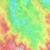 La Grainetie topographic map, elevation, terrain