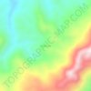 Maronge topographic map, elevation, terrain