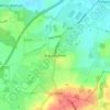 Braywoodside topographic map, elevation, terrain