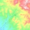 Abbasabad topographic map, elevation, terrain