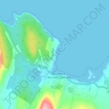 Corry topographic map, elevation, terrain