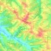 Baqué topographic map, elevation, terrain