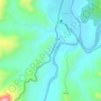 192.3 Kashedi Ghat (7.2km) topographic map, elevation, terrain