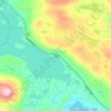 Haukeliseter topographic map, elevation, terrain