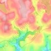 Draynes topographic map, elevation, terrain